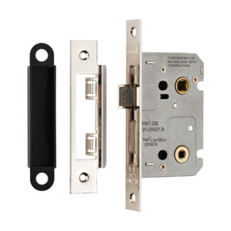 EuroSpec BAE5025NP Easi-T Residential Bathroom Lock 65mm  (LEAD TIME: 2-3 DAYS)