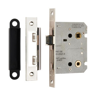 EuroSpec BAE5030NP Easi-T Residential Bathroom Lock 78mm  (LEAD TIME: 2-3 DAYS)