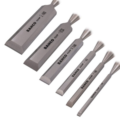 Bahco Bevel Edge Chisel Set of 6 - Image 3