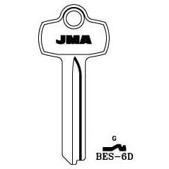 JMA BES-6D Best G Cylinder Key Blank