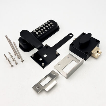 Borg 4409 Digi Rim Slam Latch BK - Image 2