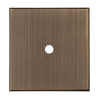 Carlisle Brass BP40AB Square Cupboard knob Backplate (LEAD TIME: 2-3 DAYS)