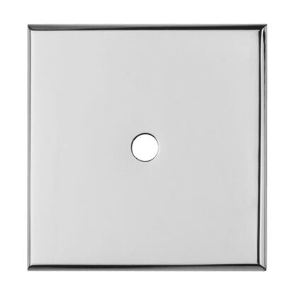 Carlisle Brass BP40CP Square Cupboard knob Backplate (LEAD TIME: 2-3 DAYS)