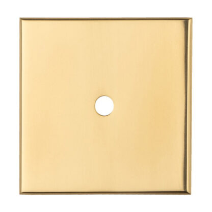 Carlisle Brass BP40PB Square Cupboard knob Backplate (LEAD TIME: 2-3 DAYS)
