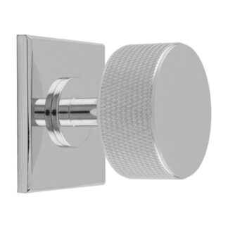 Carlisle Brass BP703CP40CP Knurled Radio Knob on Backplate (LEAD TIME: 2-3 DAYS)