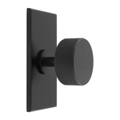 Carlisle Brass BP703MB76MB Knurled Radio Knob on Backplate (LEAD TIME: 2-3 DAYS)