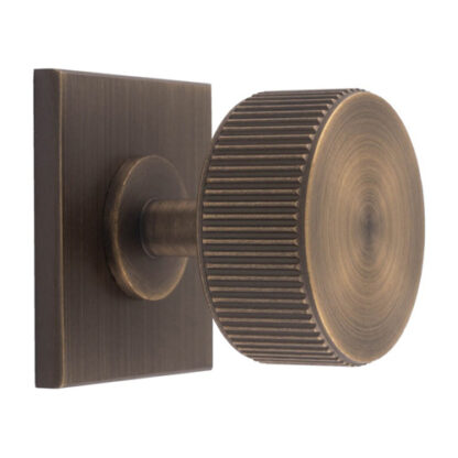Carlisle Brass BP713AB40AB Lines Radio Knob on Backplate (LEAD TIME: 2-3 DAYS)