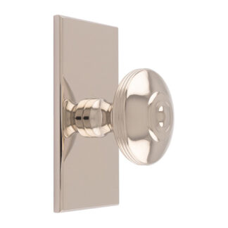 Carlisle Brass BP720BPN76PN Anderson knob on Backplate (LEAD TIME: 2-3 DAYS)