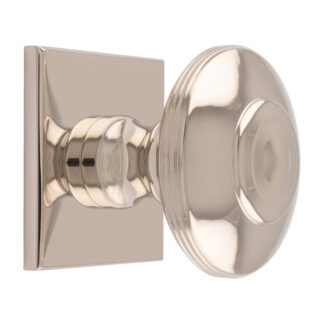 Carlisle Brass BP720CPN40PN Anderson knob on Backplate (LEAD TIME: 2-3 DAYS)