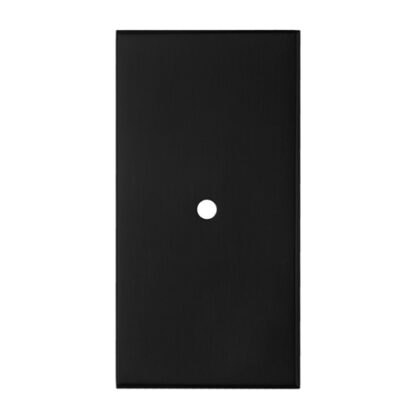 Carlisle Brass BP76MB Rectangular Cupboard knob Backplate (LEAD TIME: 2-3 DAYS)