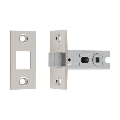 EuroSpec BTD25NP Bolt-Through Tubular Deadbolt - Polished Nickel - 64mm (LEAD TIME: 2-3 DAYS)