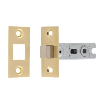 EuroSpec BTD25SB Bolt-Through Tubular Deadbolt - Satin Brass - 64mm (LEAD TIME: 2-3 DAYS)