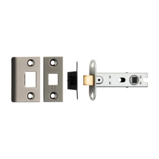 EuroSpec BTL30MBRZ 76Mm Ce B/T Tubular Mortice Latch Square Matt Bronze (LEAD TIME: 2-3 DAYS)