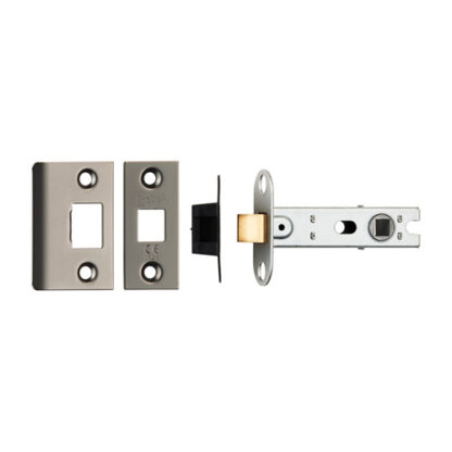 EuroSpec BTL30MBRZ 76Mm Ce B/T Tubular Mortice Latch Square Matt Bronze (LEAD TIME: 2-3 DAYS)
