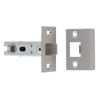 EuroSpec BTL30SSS 76MM BOLT-THROUGH TUBULAR LATCH - 8MM FOLLOWER - SQUARE (LEAD TIME: 2-3 DAYS)