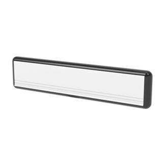 Mila BX110472W Mila Universal 12 Letter Plate White (LEAD TIME: 2-3 DAYS)