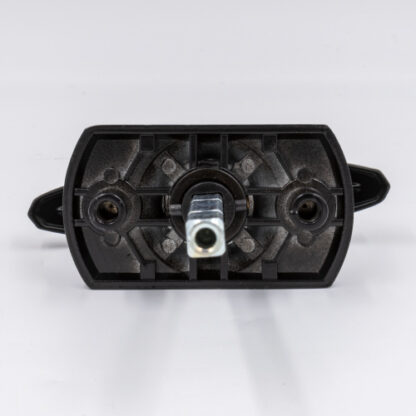 Universal Garage Door T Handle - Screwhole in end of spindle - Square Spindle - Long Lugs - Rear Fix - Image 4