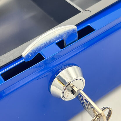 Sterling Key Locking Cash Box 8" - Image 4