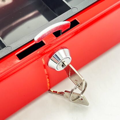 Sterling Key Locking Cash Box 8" - Image 15