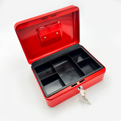 Sterling Key Locking Cash Box 10" - Image 6