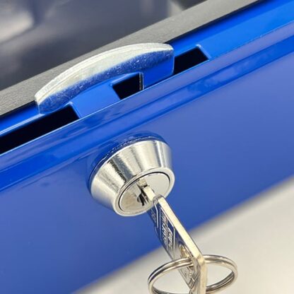 Sterling Key Locking Cash Box 12" - Image 4