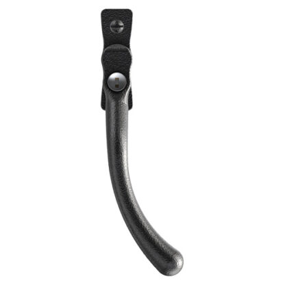 Mila CB700512 Mila Heritage Pear Drop Casement Handle Heritage Black Right hand (LEAD TIME: 2-3 DAYS)