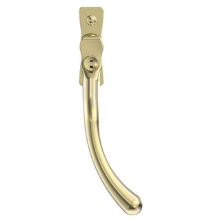 Mila CB700663 Mila Heritage Pear Drop Casement Handle Polished Gold Left hand (LEAD TIME: 2-3 DAYS)