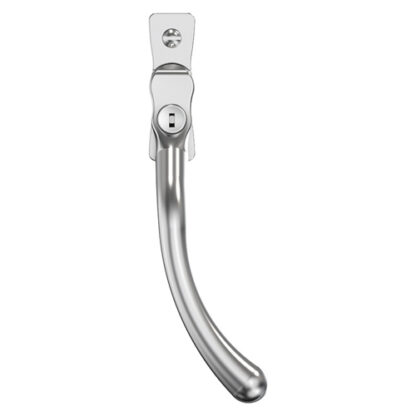 Mila CB700693 Mila Heritage Pear Drop Casement Handle Smooth Satin Left hand (LEAD TIME: 2-3 DAYS)