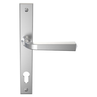 Mila CB702006 Mila Heritage Door Handle Smooth Satin (LEAD TIME: 2-3 DAYS)