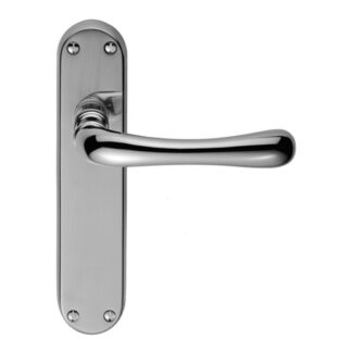 Carlisle Brass CBL12CP Ibra Lever On Backplate - Latch (LEAD TIME: 2-3 DAYS)