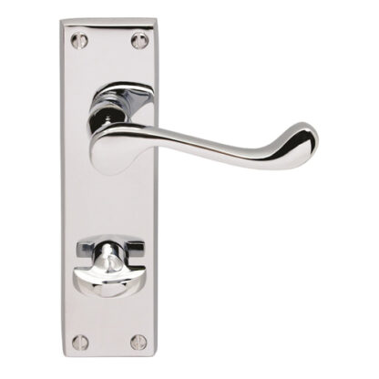 Carlisle Brass CBS54WCCP Contract Victorian Scroll Lever on WC Backplate (LEAD TIME: 2-3 DAYS) - Image 2