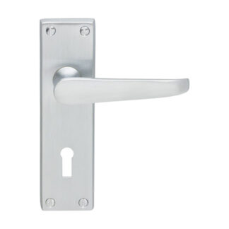 Carlisle Brass CBV30SC Contract Victorian Lever on Lock Backplate (LEAD TIME: 2-3 DAYS)