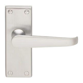 Carlisle Brass CBV31SC Contract Victorian Lever on Latch Backplate (LEAD TIME: 2-3 DAYS)