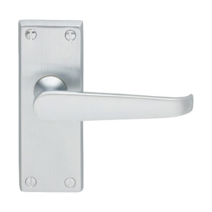 Carlisle Brass CBV31SC Contract Victorian Lever on Latch Backplate (LEAD TIME: 2-3 DAYS) - Image 2