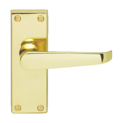 Carlisle Brass CBV31 Contract Victorian Lever on Latch Backplate (LEAD TIME: 2-3 DAYS) - Image 2