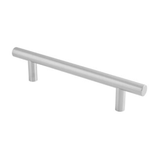 EuroSpec CFPT1225SSS 22MM DIA. STRAIGHT T BAR PULL HANDLE G304 (225MM C/C) (LEAD TIME: 2-3 DAYS)
