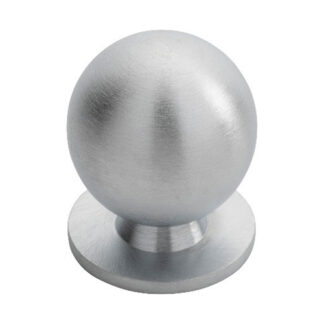 Carlisle Brass CH6CSC Ball Knob Satin Chrome 25mm (LEAD TIME: 2-3 DAYS)