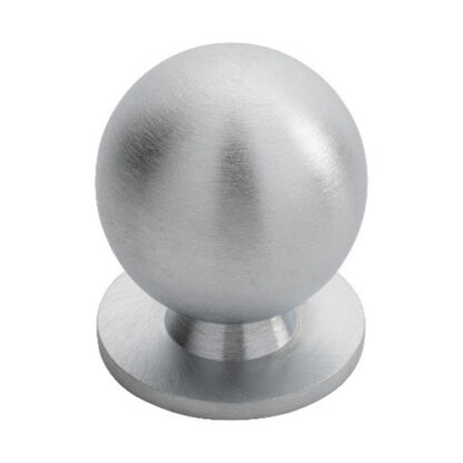 Carlisle Brass CH6CSC Ball Knob Satin Chrome 25mm (LEAD TIME: 2-3 DAYS)