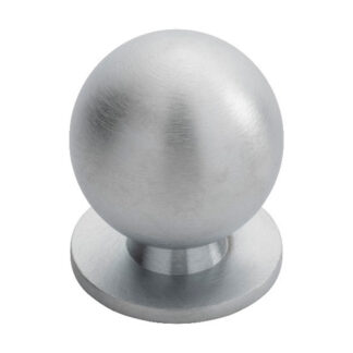 Carlisle Brass CH6DSC Ball Knob Satin Chrome 30mm (LEAD TIME: 2-3 DAYS)