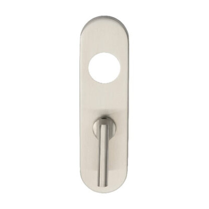 EuroSpec CPRTL1170SSS 170 X 45 X 8Mm Steelworx Radius Backplates - Bathroom (57Mm C/C) + Large Turn & Release (LEAD TIME: 2-3 DAYS)