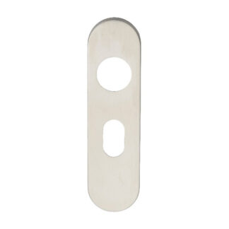 EuroSpec CPRU1170SSS Radius Covers for Oval Lock Backplate (LEAD TIME: 2-3 DAYS)