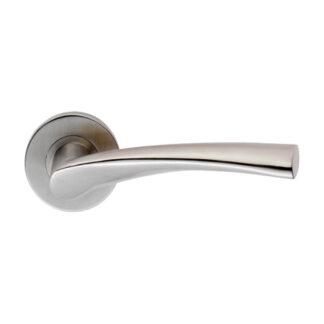 EuroSpec CSL1121SSS Designer Lever on Sprung Rose (LEAD TIME: 2-3 DAYS)