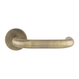 EuroSpec CSL1190AB Nera Safety Lever on Sprung Rose  (LEAD TIME: 2-3 DAYS)