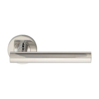 EuroSpec CSL1194BSS Straight Lever on Sprung Rose (LEAD TIME: 2-3 DAYS)
