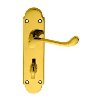 Carlisle Brass DL168WCPVD Oakley Lever on WC Backplate (LEAD TIME: 2-3 DAYS)