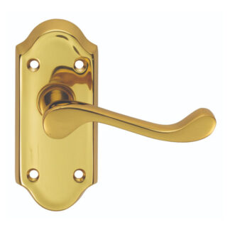 Carlisle Brass DL16 Ashtead Lever on Short Latch Backplate (LEAD TIME: 2-3 DAYS)