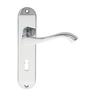 Carlisle Brass DL180CP Andros Lever on Lock Backplate (LEAD TIME: 2-3 DAYS)