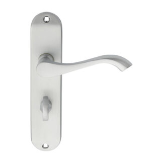 Carlisle Brass DL182SC Andros Lever on WC Backplate (LEAD TIME: 2-3 DAYS)