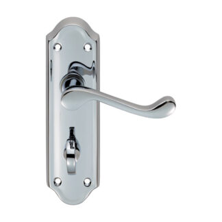 Carlisle Brass DL18WCCP Ashtead Lever on WC Backplate (LEAD TIME: 2-3 DAYS)