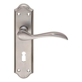 Carlisle Brass DL190SC Madrid Lever on Lock Backplate (LEAD TIME: 2-3 DAYS)
